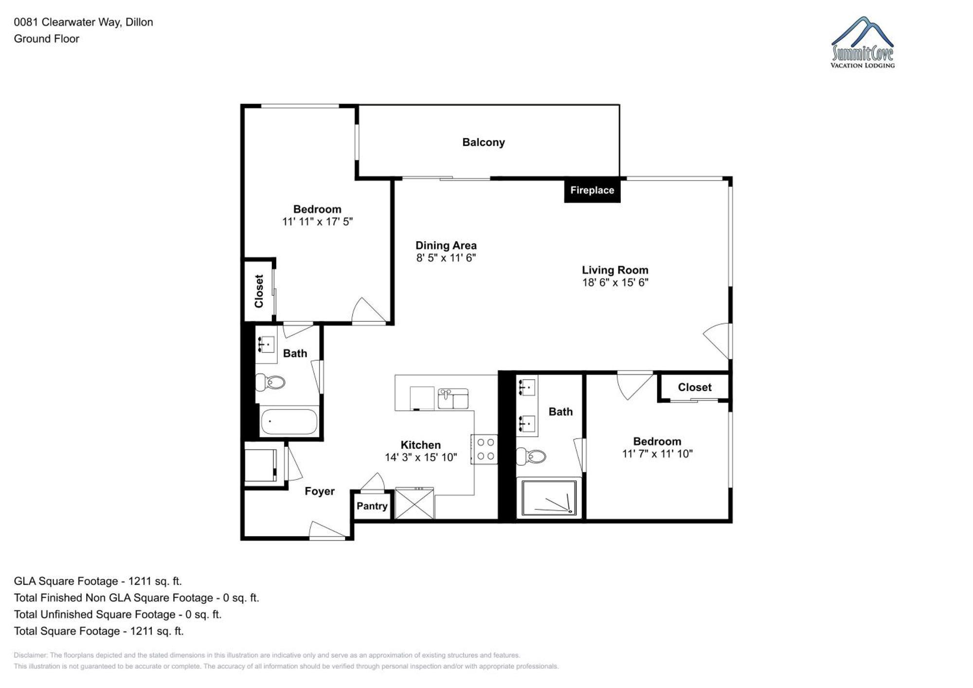 Clearwater Lofts Bldg 2 201 By Summitcove Lodging Keystone Eksteriør bilde